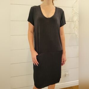 🥳Price Reduced!! Black Dropwaist Dress!